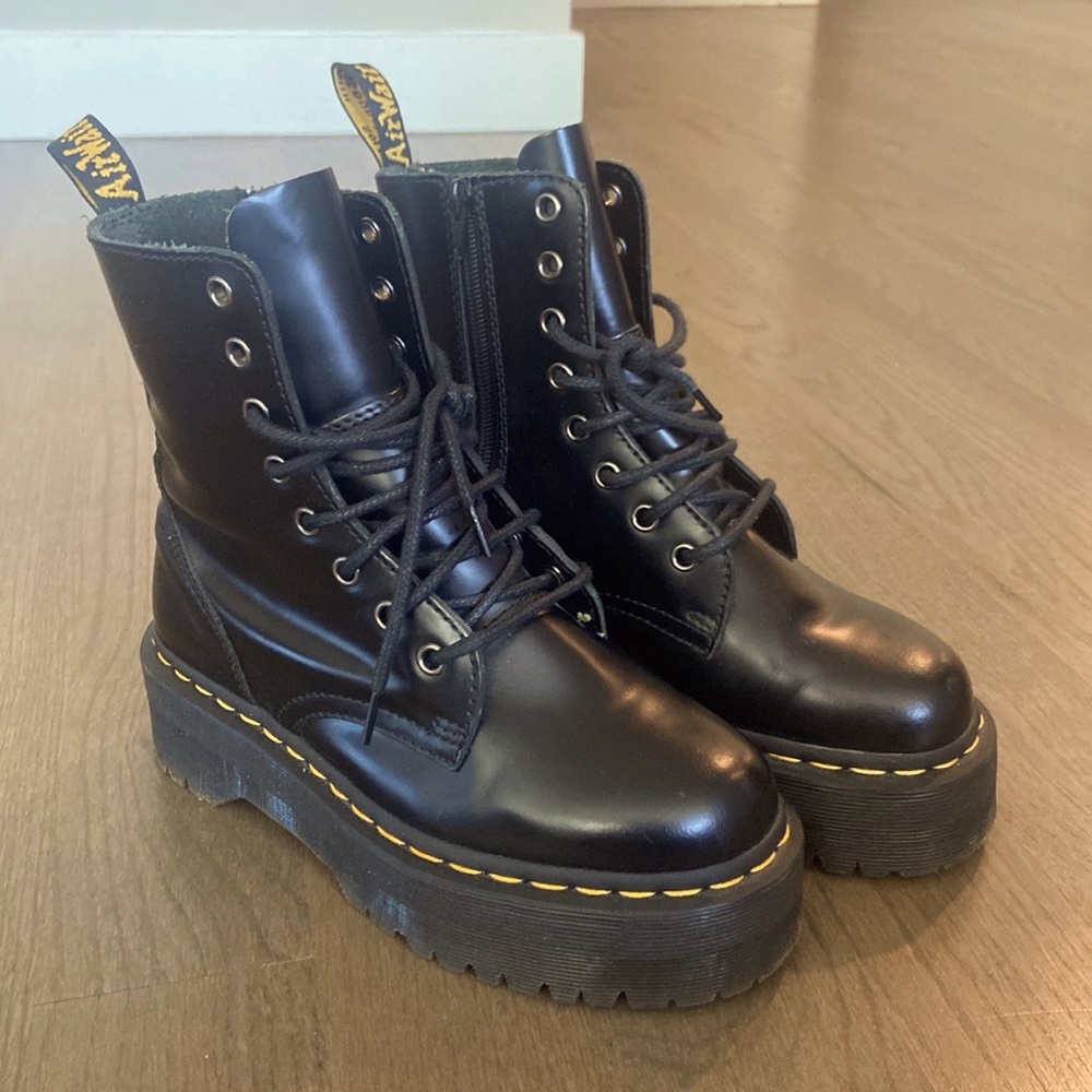 JADON BOOT SMOOTH LEATHER PLATFORMS